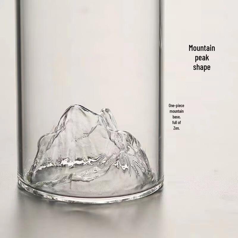 Iceberg Mountain View Glass Cup