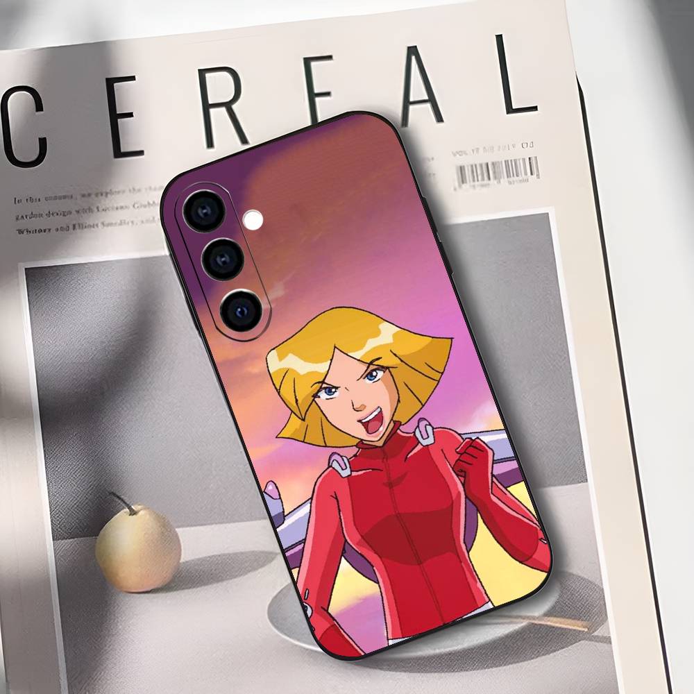 Cool T-Totally S-Spies Phone Case For Samsung Galaxy A73,A72,A71,A70,A53,A52,A51,Others Soft Black Cover
