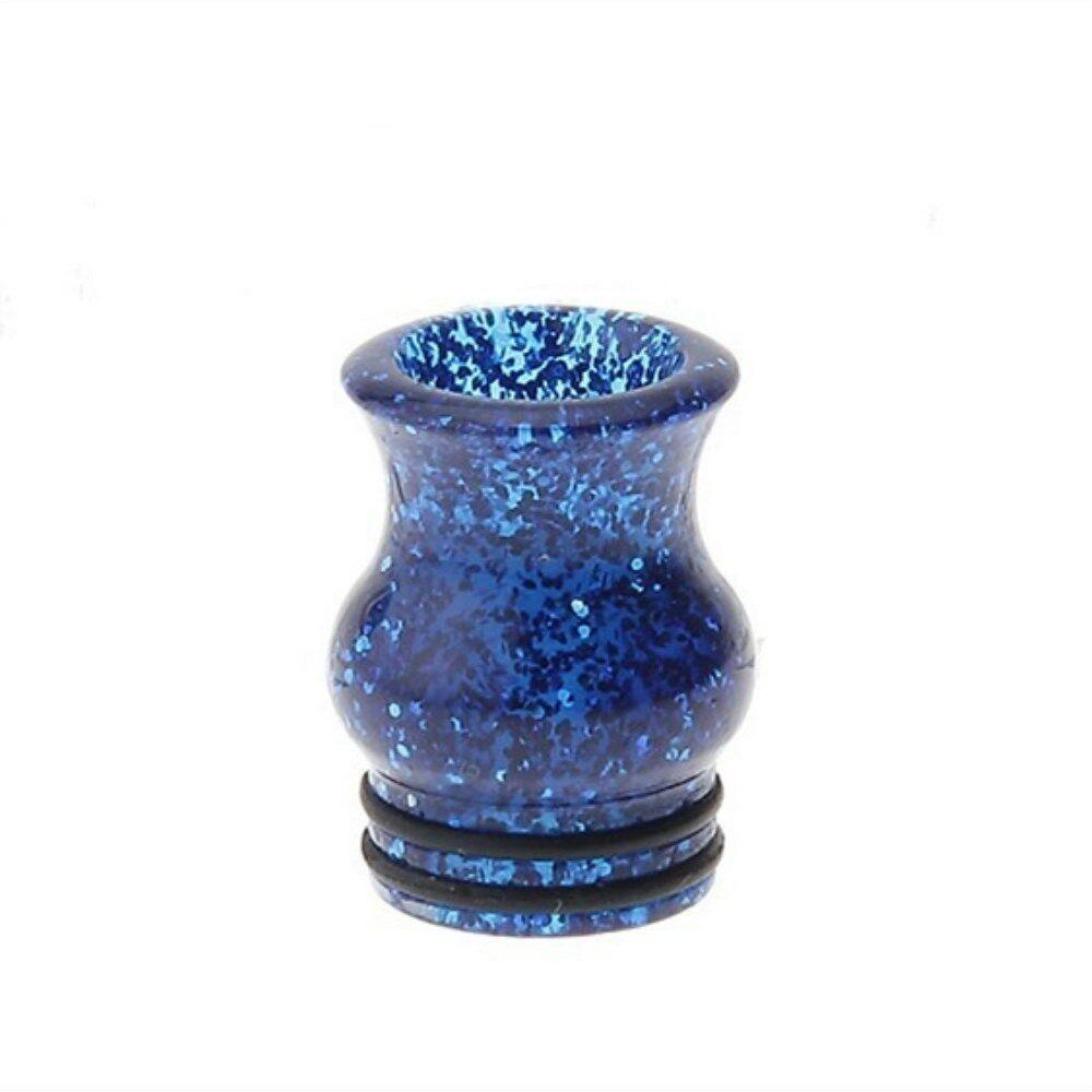 Роскошный дрип-тип из богемского стекла с цветным высокоборосиликатным материалом