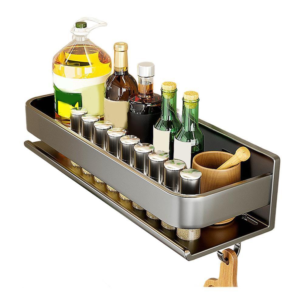 Кухонная полка для хранения Настенный органайзер Многофункциональная полка