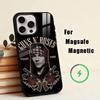 Чехол для телефона Band G-Guns N' Roses для Magsafe Беспроводная зарядка для iPhone 17, 16, 15, 14, 13, 12, 11 Plus, Pro Магнитный