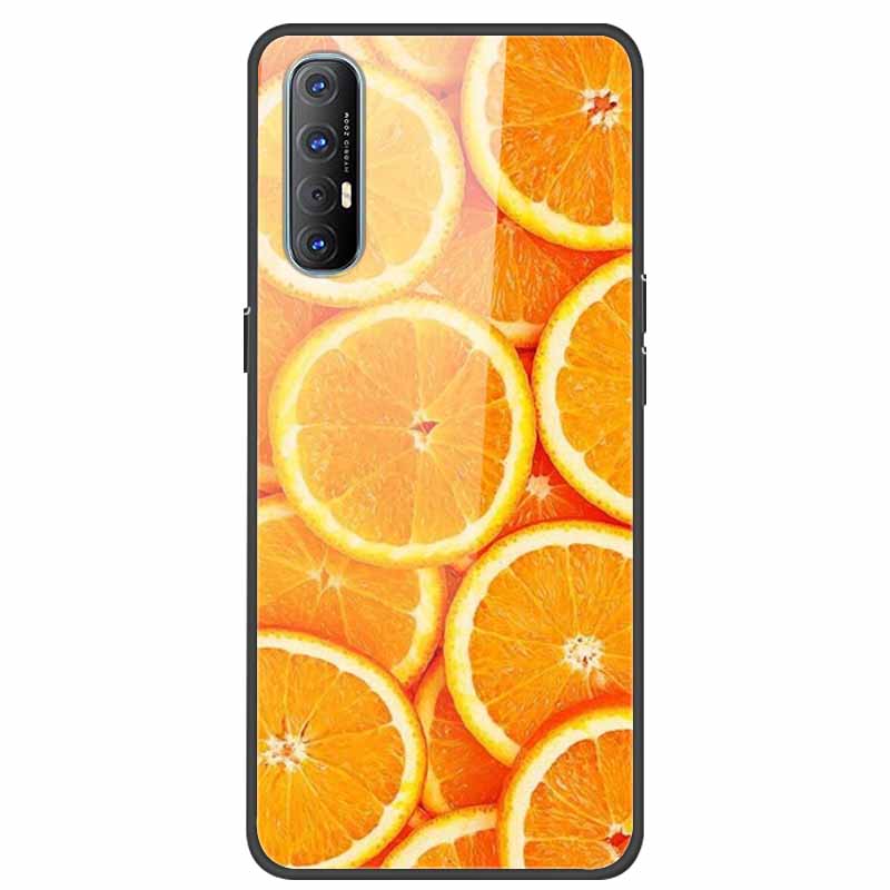 Glass Case For Oppo Reno 3 Pro 5G Case Soft Bumper Hard Tempered Glass Back Cover For Oppo Reno3 Pro 2019 Phone Case Funda Bag