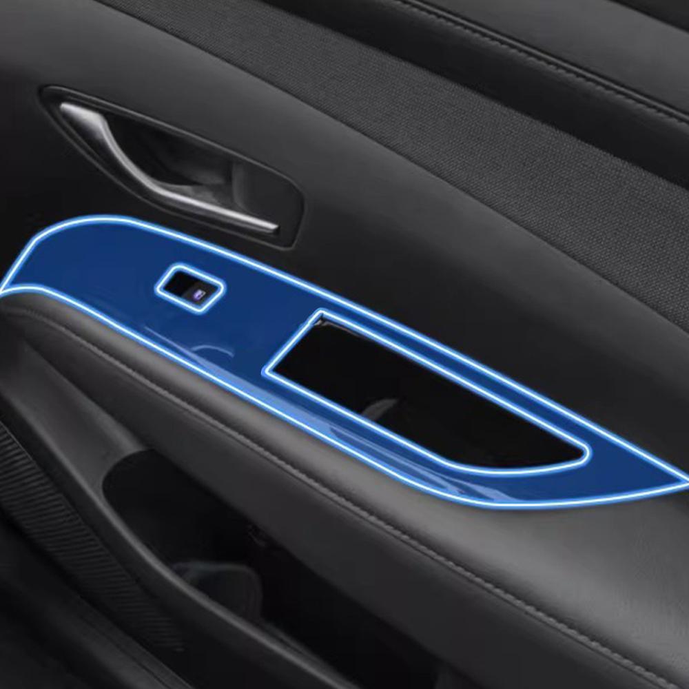 Прозрачная ТПУ пленка для интерьера автомобиля Hyundai Tucson 2025 2026 Панель переключения передач Центральная консоль навигации GPS Готовая вырезка Аксессуары PPF