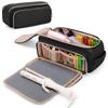 Yarwo Hair Iron Storage Case with Heat Resistant Mat Hair Care Supplies Storage Dyson Airwrap Styler Straight Iron Travel Pouch Travel Business Trip
