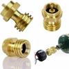 Easily Convert Your Portable Grill's Fuel Supply with a Reliable Solid Brass Cylinder Connector Designed for Efficiency