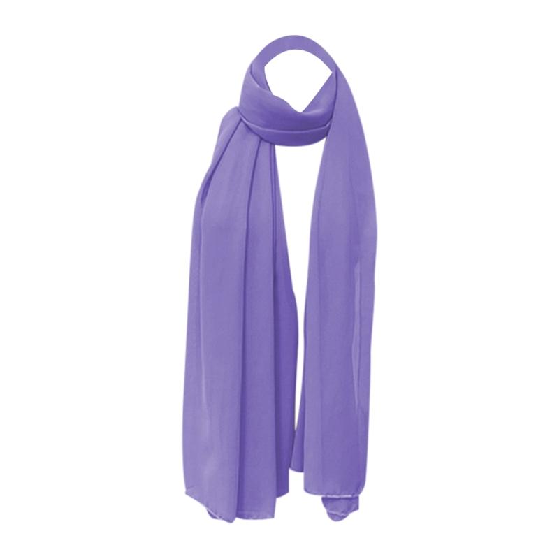 Muslim Elegant Feminine Chiffon Headscarf