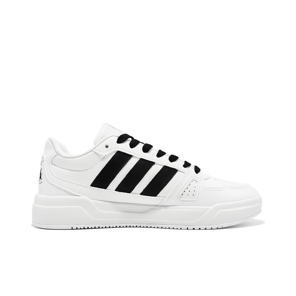 Adidas LITE BALLER Quirky Cat R Synthetic Leather, Leather Low top Skateboard Shoes Unisex Black White JS4358(Team1879--BOX)