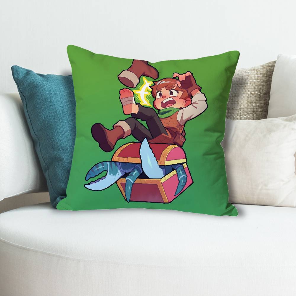 DDelicious in DDungeonsS Anime Celebrity Merchandise AllMatch Printed Pillow Case Sofa Car Office Room Decoration Protector