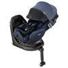 Aprica Child ISOFIX Fradia Glow ISOFIX Safety Plus Premium Newborn 4 Years Compatible with R129 Seat, Fixed, AB, ~ Old, Rotatable, (Brilliant Navy)