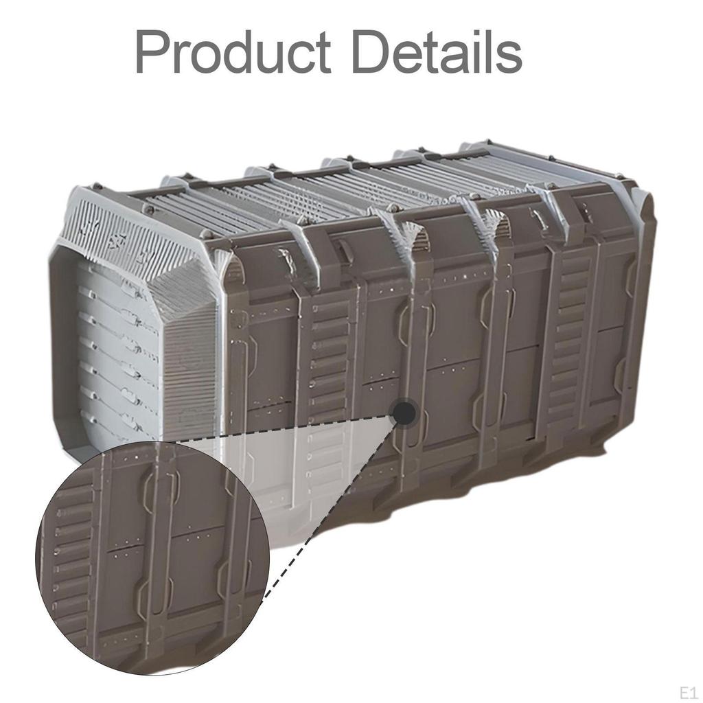Декорации для морских контейнеров, ландшафт для варгейма, подарки, миниатюрная модель поля боя