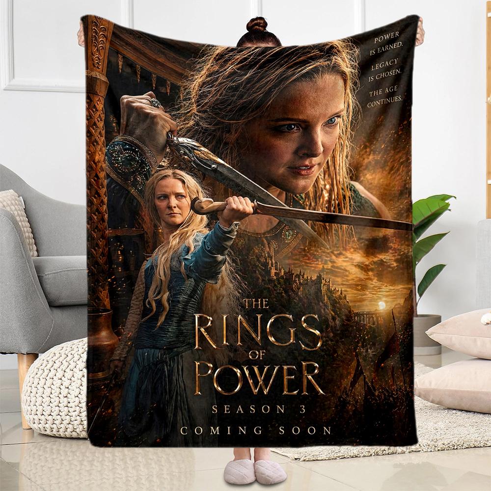 Gothic Style Blanket Durable Comfort Suitable for Livingroom Office Bed Four Seasons Multipurpose Warmthful Decor