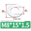 Очень большие оцинкованные металлические плоские шайбы - Размеры от M1.6 до M14