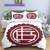 Club Atletico Lanus Pattern Bedding Home Decoration Birthday Gift (1 * duvet cover + 2 * pillowcase, without core)