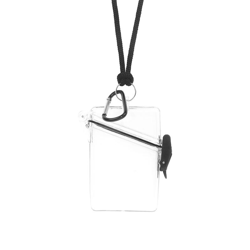 Открытый водонепроницаемый карманы ключ коробка для хранения денег держатель пластиковый корпус