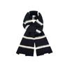 Windproof Women Long Scarf Keep Warm Shawl Scarf Casual Stripe Knitted Scarf  Outdoor