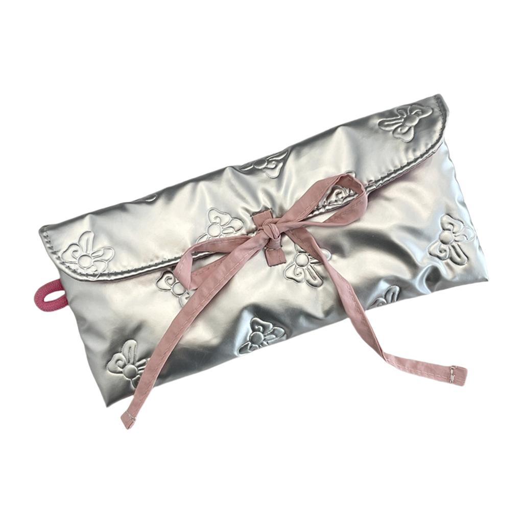 Бантики Кошелек для мелочи Раскладной пенал Стеганые кошельки Сумка для денег Кошелек для монет Сумка для мелочи Простой кошелек для мелочи Косметичка
