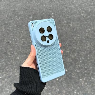 Для VIVO X300 Ultra X300s Чехол Жесткий ПК Новый Сетчатый Корпус Теплоотвод Противоударный Чехол для Телефона Для VIVO X300Ultra 5G Чехол Бампер