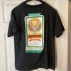 Винтажная футболка 90-х с принтом этикетки бутылки Jagermeister Jager, одинарный шов, большой размер!