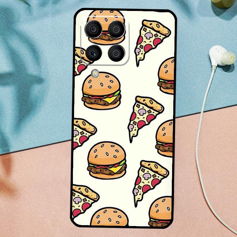 Чехол Pizza Sushi Food Donuts Для Samsung Galaxy M31 M11 M23 M12 M13 M14 M15 M35 M55 M34 M54 M33 M53 M32 M52 M06 M16