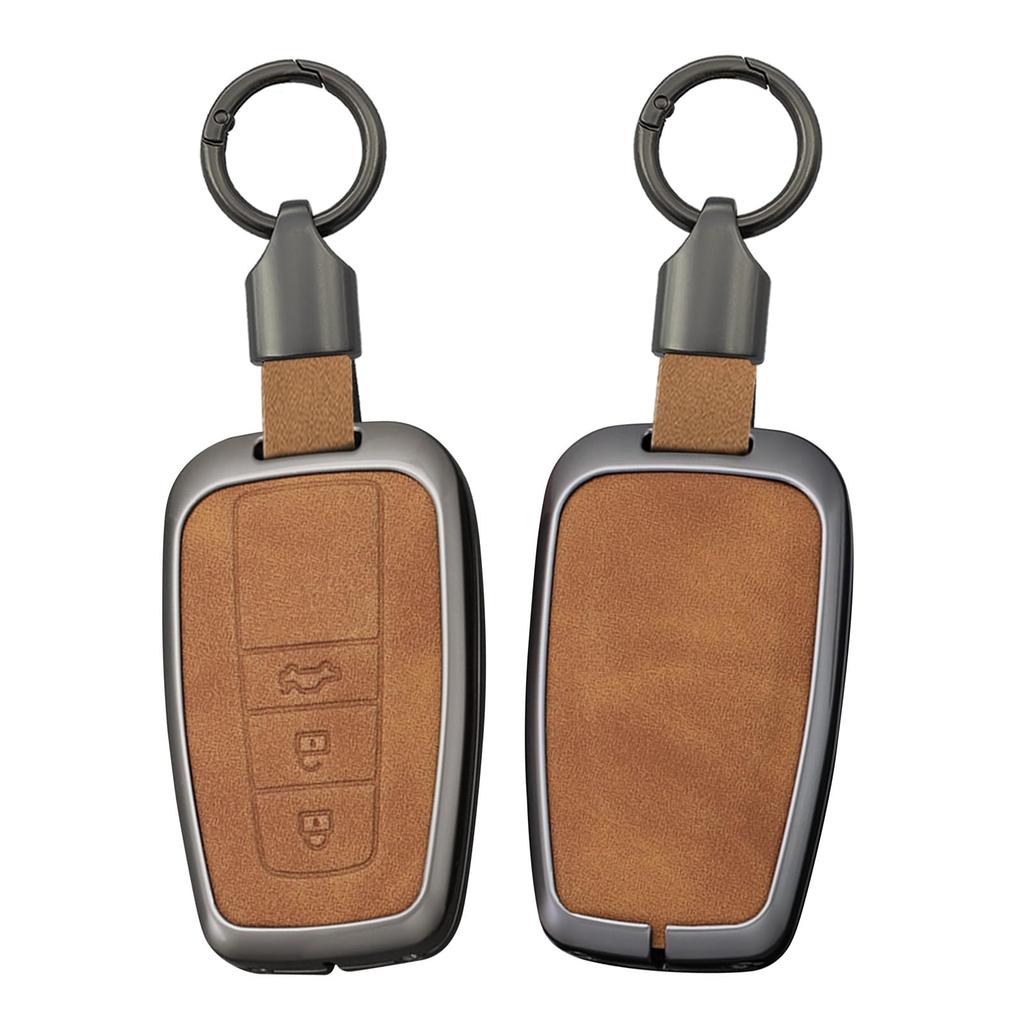 Toyota Key Case, Key Holder, Alloy, PU Leather, Key Shell, Corolla Crown, RAV4, 86,