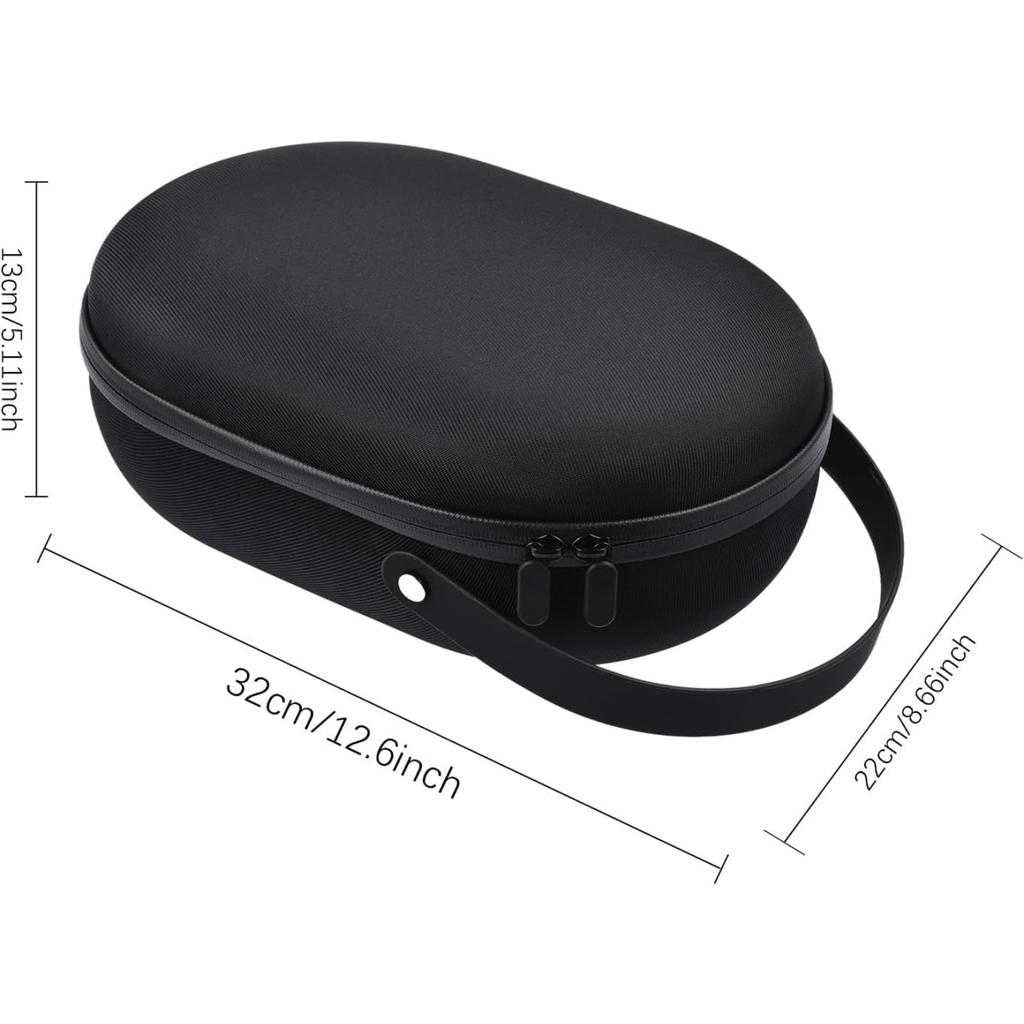 Hard Carrying Case for Apple Vision Pro, Anti-Fall Waterproof Portable Protector for Apple Vision Pro Case, Travel Storage Case Compatible