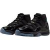 Jordan Детские баскетбольные кроссовки Air Jordan 11 Retro High top Черно-синие для детей 3-7 лет 378039-047