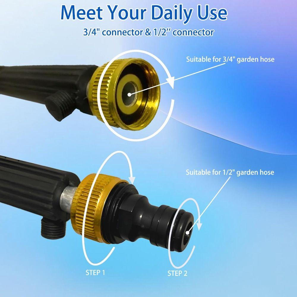 Easily Removes Stains Jet Nozzle Pressure Washer Hose Nozzle Car Cleaning Tool