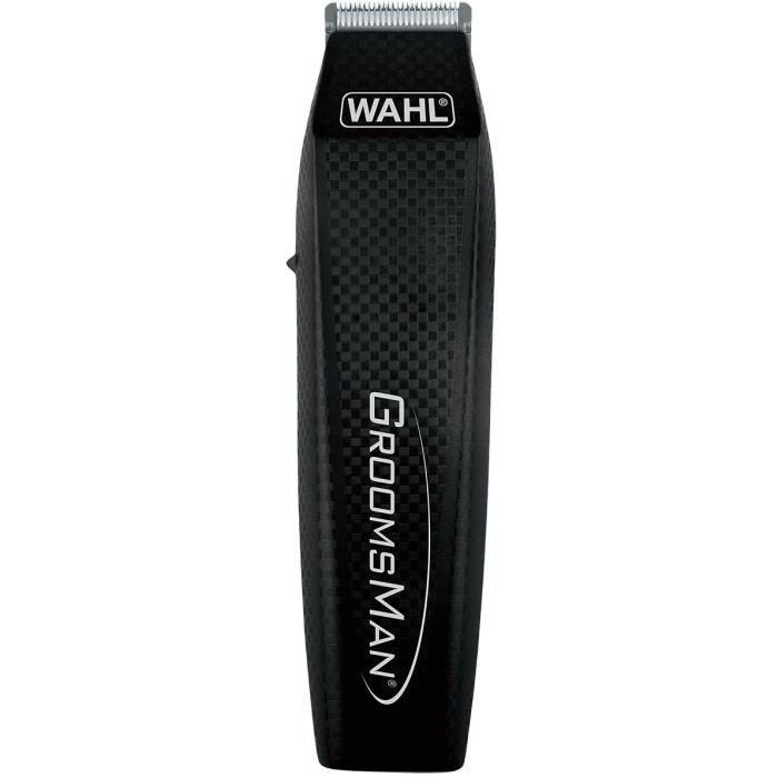Multi-purpose Clipper - WAHL - GroomsMan All In One - Professional and Removable Cutting Head - Black