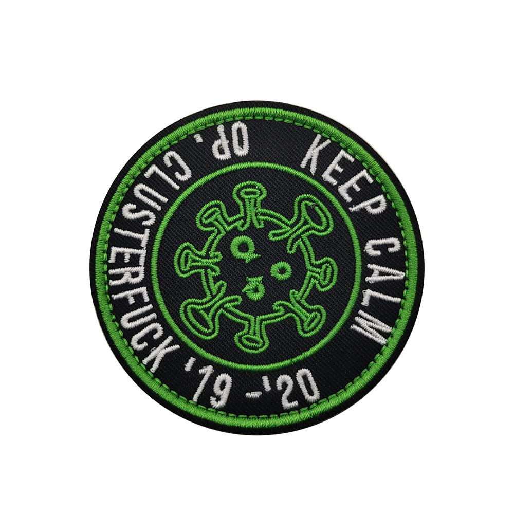 Тактический моральный вышитый патч Tai Feng 'Я выжил' - Аппликация на липучке