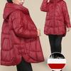 Mother Winter Down Cotton Jacket Coat Thicken Warm Grandma Snow Wear Parkas
