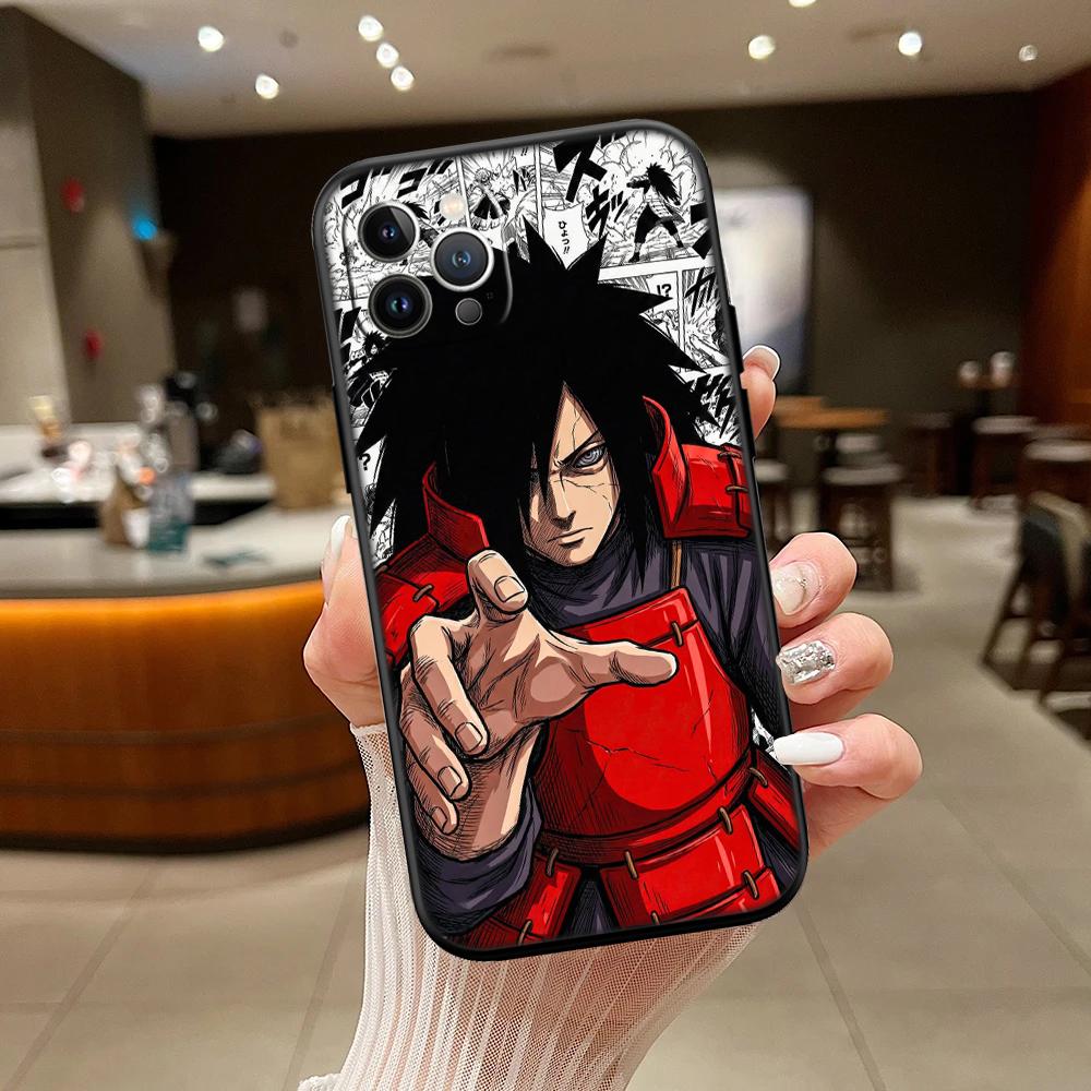 RA26 NARUTO Uchiha Madara Shell Phone Case for Samsung Galaxy Note 10 20 S23 S24 S25 Ultra FE Plus Edge Lite A02S A35 A07 A17