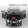 Новый 1:32 GLE 63S SUV Модель легкосплавного автомобиля, литая металлическая игрушка, модель внедорожника, высокая имитация звука и света, инерционная коллекция, подарок для детей и мальчиков