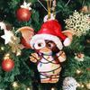 Подвеска в виде рождественской елки, подвеска в виде куклы-эльфа, украшения для рождественской вечеринки, аксессуары для украшения дома, интерьера, двора, рождественских декораций