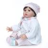 NPK Reborn 55 см мягкие силиконовые куклы для новорожденных, игрушки, большие реалистичные куклы