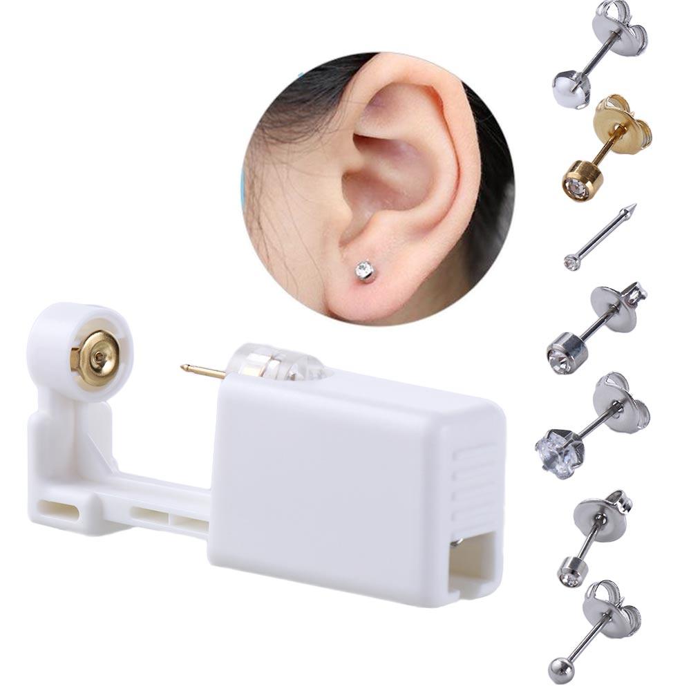 Jewelry Wear Earring Ear Stud Bezel Party Wearing Ear Device Ear Nail Tool Nose Ear Piercing Tool