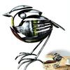 Металлическая художественная скульптура Статуэтка птицы Сад Двор Дом Настольное украшение Креативные подарки