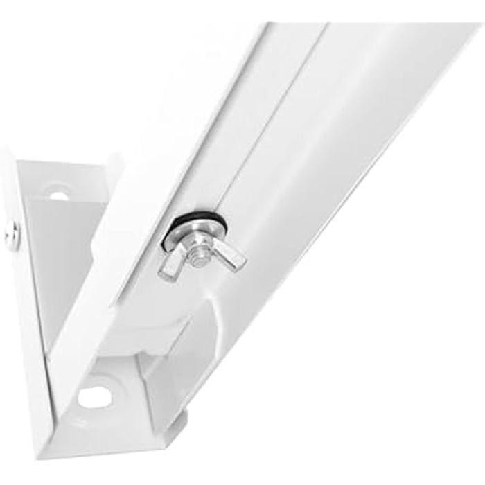 Support pour Micro-Ondes - TM ELECTRON - Pliable - Blanc - Plastique - Intérieur