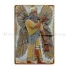 Enki The Anunnaki Metal Plaque Poster Printed Plaques Wall Decor Pub Plates Wall Decor Tin Sign Poster