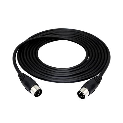 SinLoon MIDI DIN к MIDI 1 фут DIN Папа к Папе Аудио MIDI Удлинительный кабель для MIDI-клавиатур Электрический MIDI Черный 7DIN Кабель, 7-контактный 10-контактный кабель,