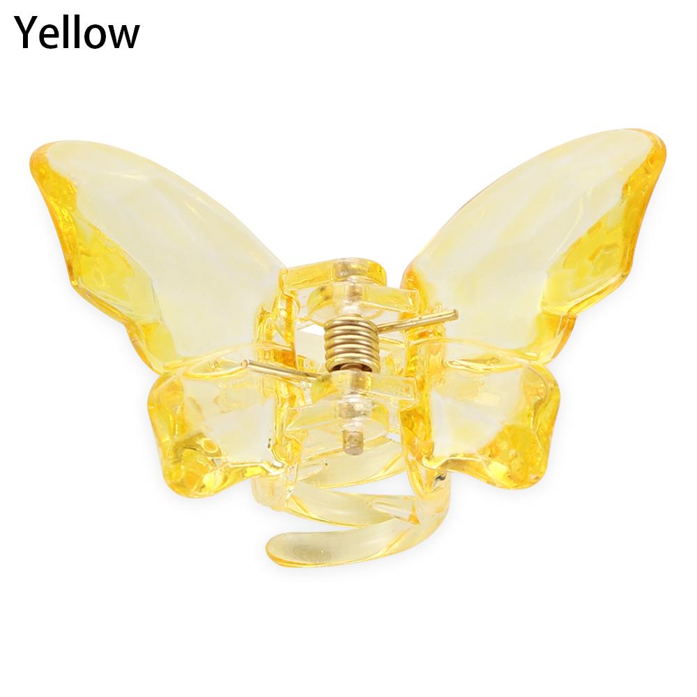 Головные уборы Прозрачный Кристалл Инструменты для укладки Акриловые Заколки для волос Бабочка Зажим для волос Крабы Заколки