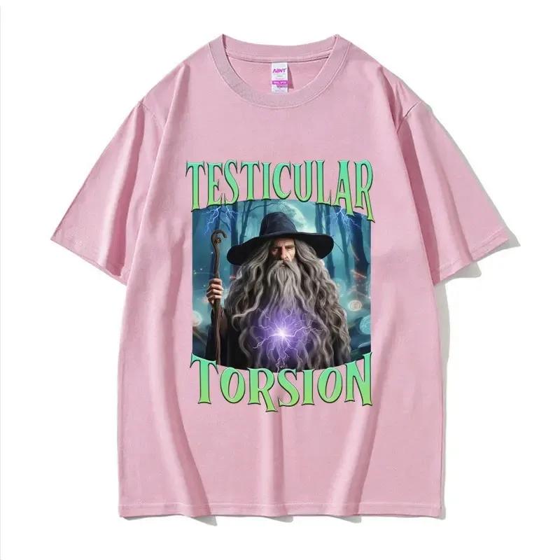 Shadow Wizard Funny T Shirt Testicular Torsion Meme Graphic Tee Shirt  Womens Retro Gothic Oversized Short Sleeve Tshirt Tops