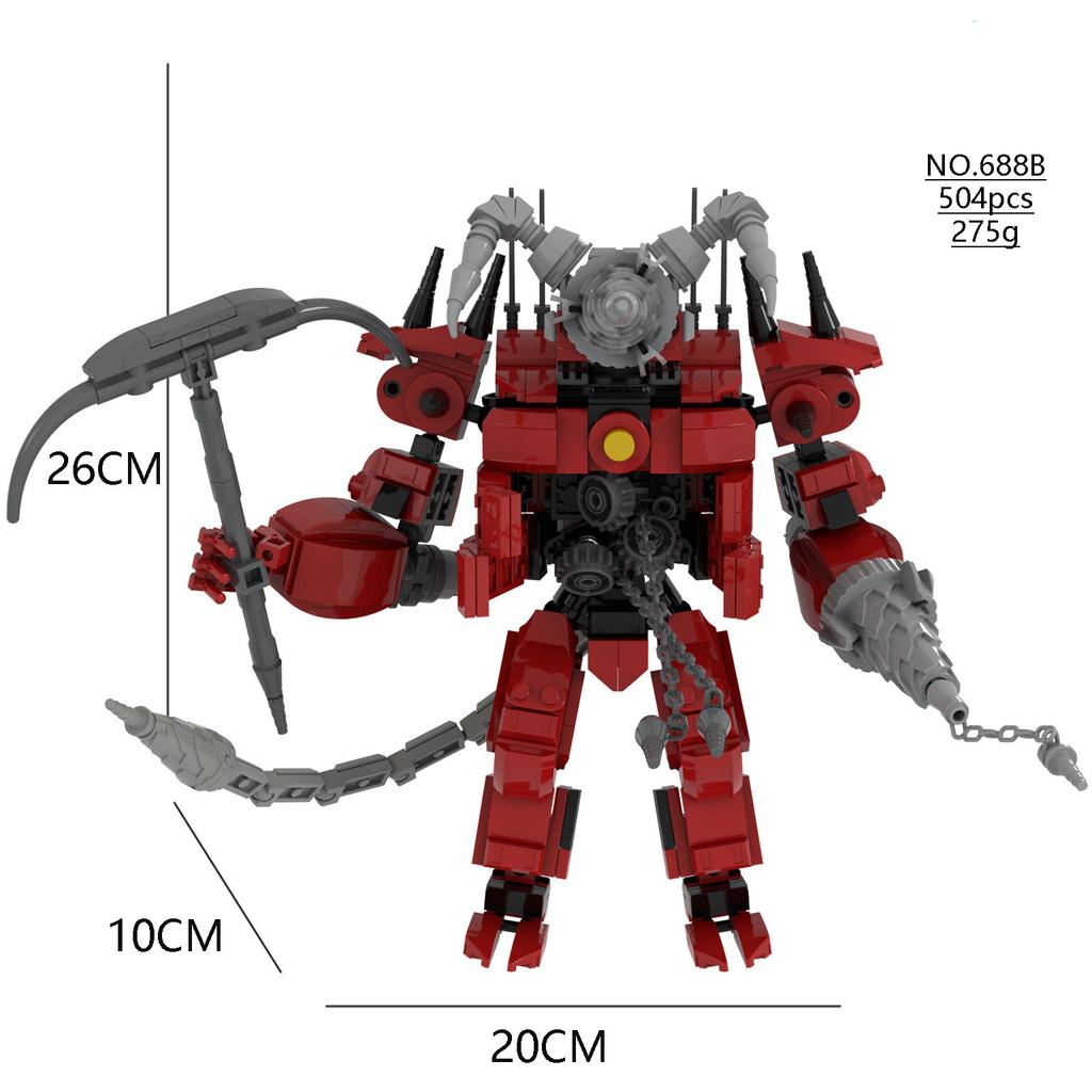 Строительный блок Титан Часы Человек 2.0 Оператор Спикер Дрель Человек Кирпичи Модель