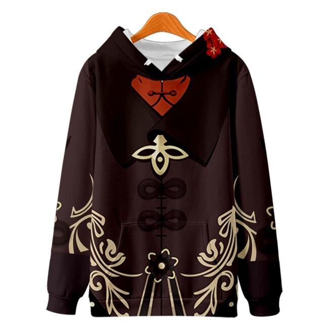 Аниме Genshin Impact Game толстовки для женщин и мужчин 3d свитшот для пар с длинными рукавами пуловер для косплея оверсайз для детей для мальчиков и девочек толстовка