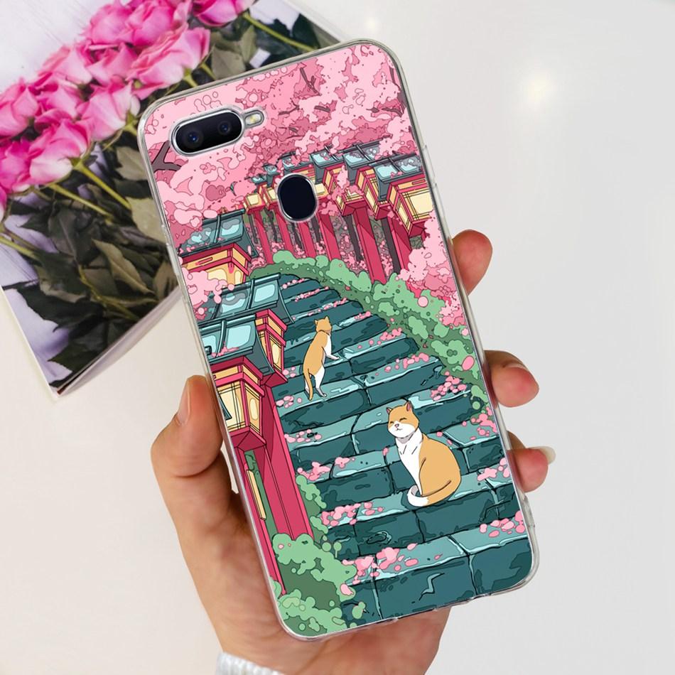Чехол для телефона OPPO F9 Oppo F9 Pro F 9 F9Pro CPH1823 CPH1881 CPH1825 Элегантный рисунок Мягкий силикон ТПУ Задняя крышка