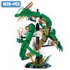 MOC 1826pcs Dragon Japanese Anime Character Bricks Model Balls Building Blocks Ideas Collection Toys Kit Gifts For Boys Children