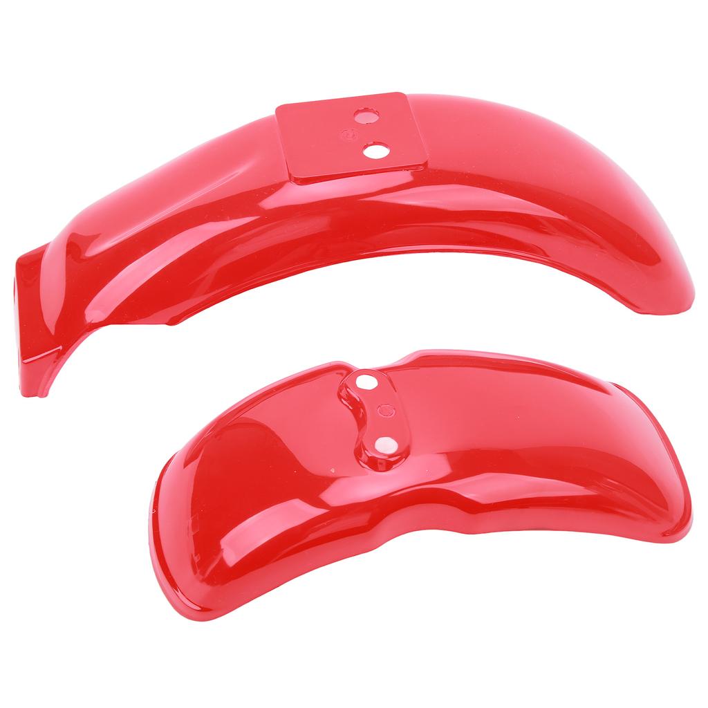 Motorcycle Fender High Gloss Red Front Rear Mud Guard Protector Fit For Z50 Z50A Z50J Z110 Z125 Bikes 8in Or 10in Wheels
