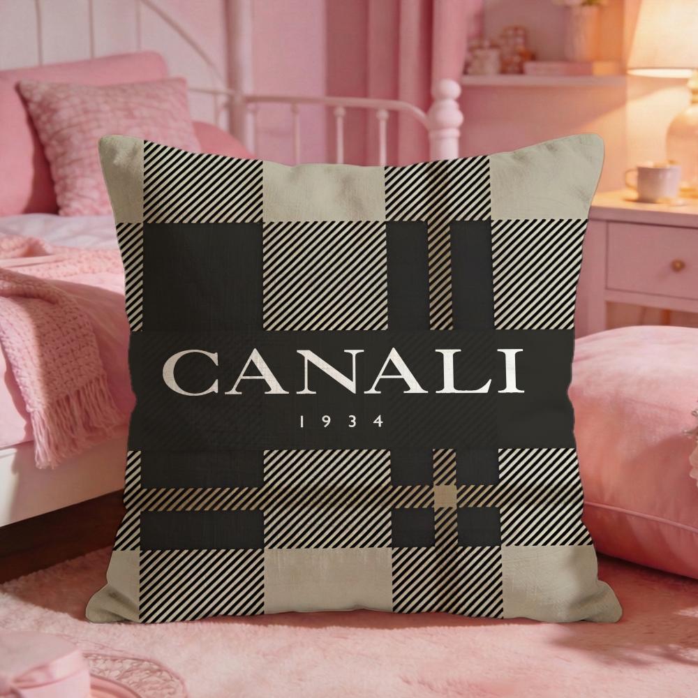 Classic CCanali Cushion Cover Premium Comfort Reversible Pillow Cove Two In One Design For Any Room Car Interior