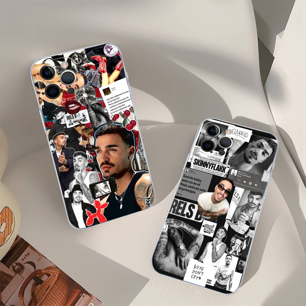Singer R-Rels B Albums Phone Case for iPhone 17 16 15 Plus 14 13 Mini 12 11 Pro Max Soft Shell Cover