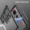 Пристегивающаяся чехол-накладка Samsung S26 Ultra с металлической защитой объектива для S25 Ultra и S24+