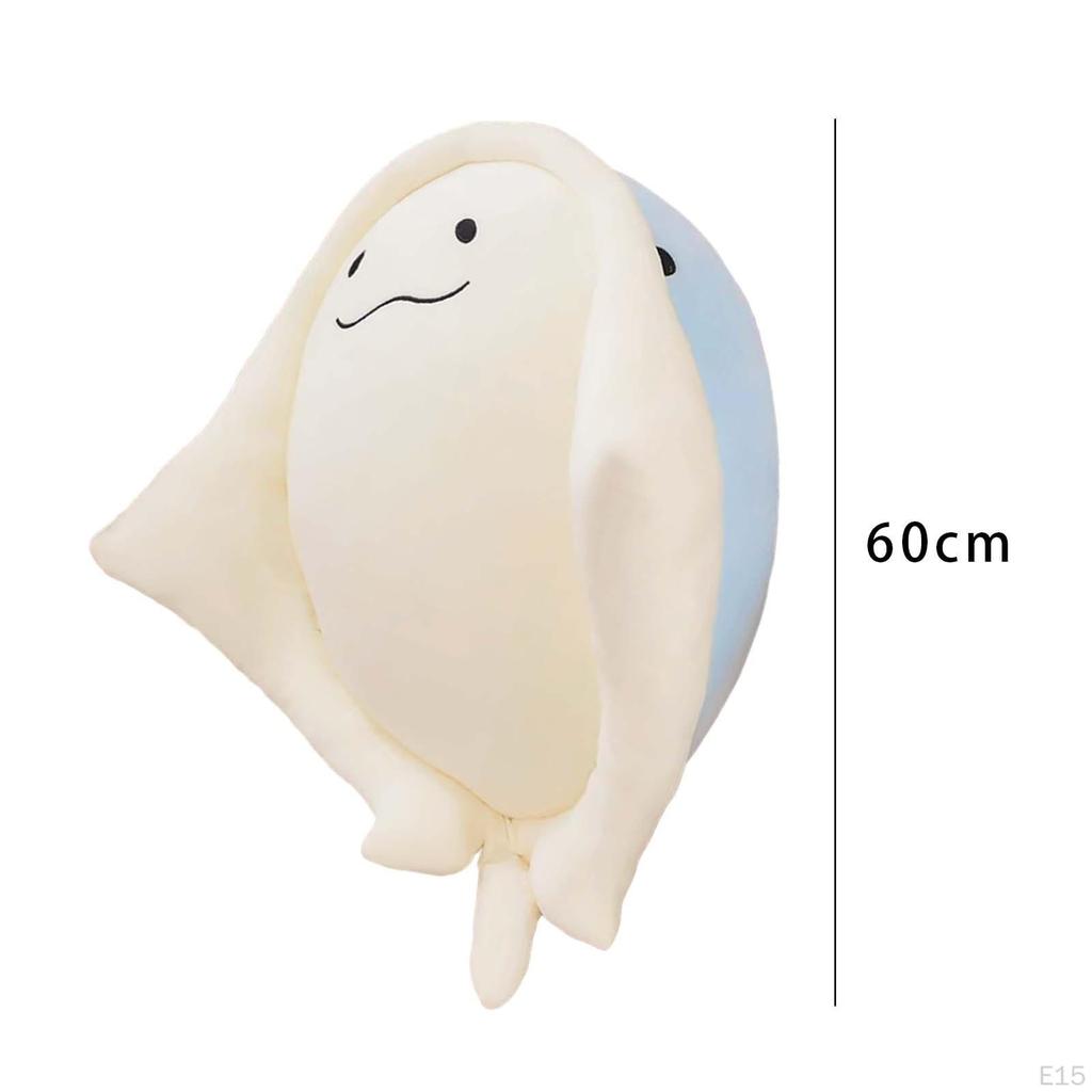 Уютная плюшевая подушка-рыбка - мягкий и очаровательный подарок для спальни или гостиной